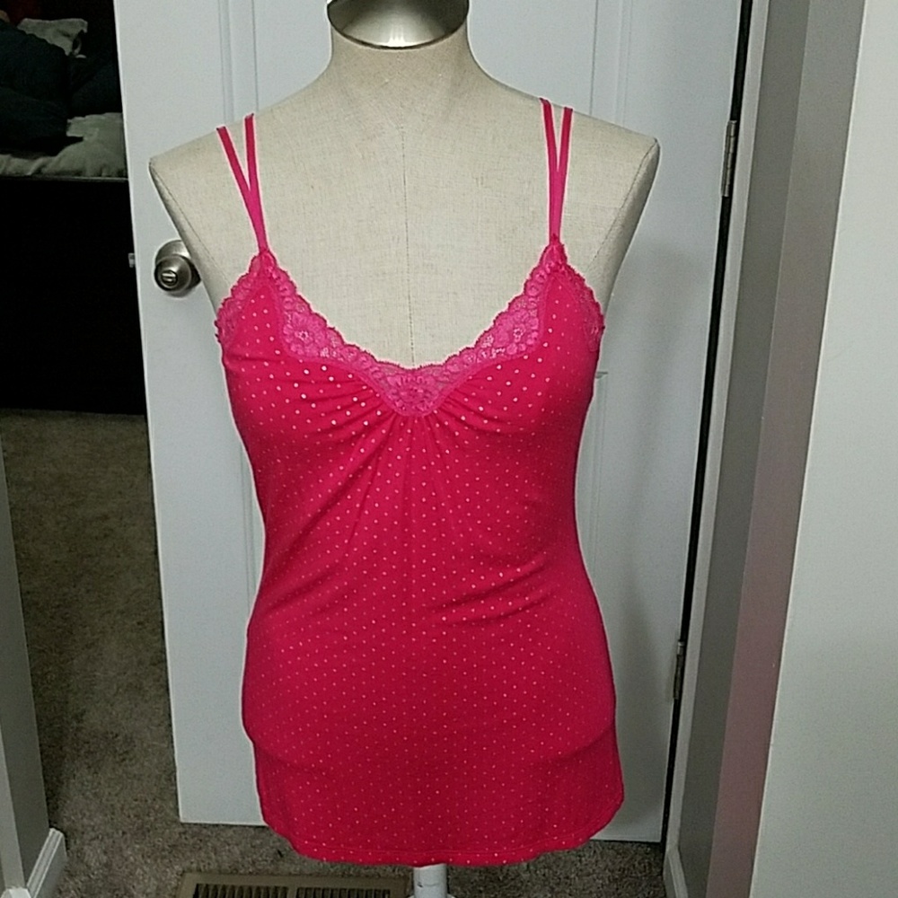 Express polka dots tank